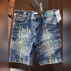 Boys blue jean shorts